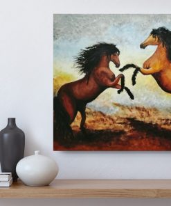 Alternative view of Two Horses