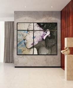 Alternative view of Human Face