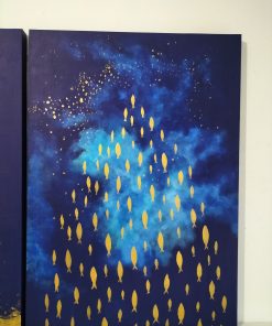 Alternative view of A10010-BLUE & GOLD