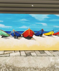 Alternative view of A100008- BOATS ON THE BEACH